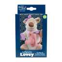 Dr. Brown's Baby Lovey Pacifier and Teether Holder, Deer with Pink HappyPaci, 100% Silicone, 0-6m (Packaging May Vary)