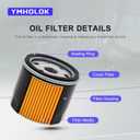 49065-0721 49065-7007 Oil Filter Fit for Kawasaki FR691V FR651V FR730V FX600V FR541V FR600V FX600V FS730 FX600v FS451V FS481V FS691V FS651V Engine