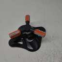 Garden Sprinkler,Upgrade Lawn Sprinklers Automatic 360 Degree Rotating Irrigation Grass Water Sprayer System,Garden Hose Sprinkler for Yard/Built in 36 Units Angle Spray Nozzles(Orange)-1Pack