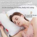 ZRW Bone Conduction Pillow Speaker,Under Pillow Bluetooth Speaker,for Deep Sleeping with White Noise,Ideal for Late-Night Scrolling Without Disturbing Partner-Supports TF Function(Black)