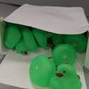 Deekin Duck Keychain Glow in The Dark Cruise Rubber Duck Halloween Keyring Party Favors Gifts Supplies Game Prizes (2.17 Inch)