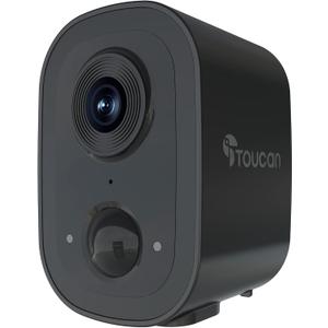 2K Security Cameras Wireless Outdoor, Cameras for Home Security with 2-Way Audio, PIR Motion Detection, Night Vision, Cloud Storage, IP65 Weatherproof, Alexa & Google Home Compatible