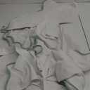 Lush Decor Coastal Chic Scalloped Edge Light Filtering Window Curtain Panels Pair, 52" W x 84" L, Blue & White - White Curtains for Living Room - Coastal Decor