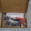 Mardatt 42Pcs Plastic Rivet Gun Set with 40Pcs 4Sizes Nylon Blind Rivets and 1Pcs Fastener Removal Tool, Hand Riveter Suitable for Automotive and More