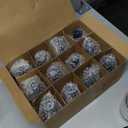 Glass Candle Holder Set of 12, Blue Taper Candle Holders Bulk, Vintage Candlestick Holders, Candle Stick Holder for Table Centerpieces, Wedding, Festival & Home Decor