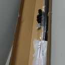 Bonpally Curved Shower Curtain Rod for Bathroom, 40-72 Inches Adjustable Curved Shower Rod, 0.9MM Aluminum Shower Curtain Rod with Rotating Brackets for Extra Shower Space, Need to Drill, Black