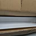 3FT Baseboard Heater Cover for Baseboard Heating with Left and Right Endcaps, Baseboard Radiator Covers for Replacing Old and Rusty Looking Electric and Baseboard Covers for Heaters