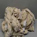 H.VERSAILTEX 4 Piece Stretch Couch Covers for 3 Cushion Couch Sofa Furniture Slipcovers Feature Upgraded Thicker Jacquard Fabric (Sofa, Natural) (Large)