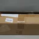 Bathroom Floating Shelves with Hair Dryer Holder - Wall Mounted Wood Wall Shelf with Blow Dryer Storage Over The Toilet - Set of 3 Rustic Brown Farmhouse Decor