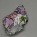 Floweroyal Artificial Flowers Combo Purple Flowers Mix Silk Flowers Dahlia Roses with Stems for DIY Wedding Bridal Bouquets, Baby Shower, Floral Arrangement, Table Centerpieces, Home Decorations.