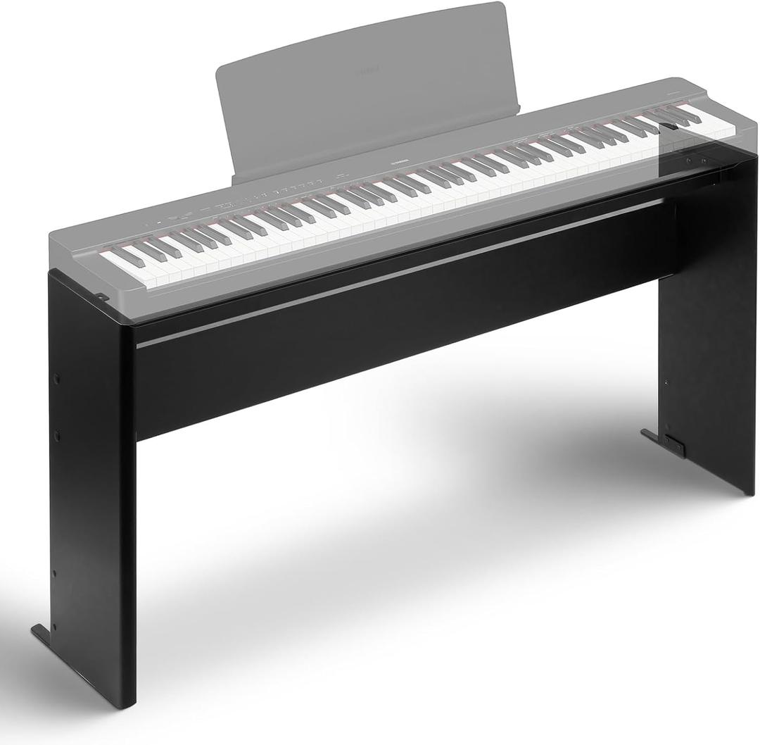 STRICH SKT-L200 88 Keys Digital Piano Keyboard Stand, Wooden Furniture Stand Heavy Duty, Compatible for YAMAHA P225B/P143/ P145/P223 (Classic Black)