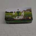 Mole Repellent Solar Powered, 4 Pack Snake Repellent for Yard, Waterproof Ultrasonic Deterrent Stake, Get Rid for Rabbit, Gopher, Vole, Skunk, Chipmunk, Rodent, Groundhog Sonic Spikes for Lawns Garden