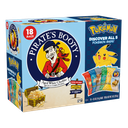 PIRATE'S BOOTY Pokémon Aged White Cheddar Rice & Corn Puffs, 0.5 oz Bags (18 Count), 3 Pack, Best By: 01/26/2026
