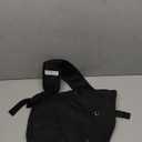 Crossbody Bags for Women Men Trendy Sling Bag Bakpack Casual Chest Bag with Convertible Shoulder Strap (Large, Black)