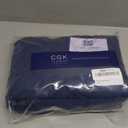 Duvet Cover Full Size Set - Extra Soft Full Duvet Cover 80" x 90" with 2 Pillow Shams - Hotel Luxury, Easy Care & Fade Free w/ Zipper Closures & Ties - All Season, Comfy, Cozy & Breathable (Navy Blue)