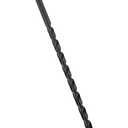 Dormer A1251/2X250 Extra Length Drill, Steam Oxide Coating, High Speed Steel, 0.5" Head Diameter, 200 mm Flute Length