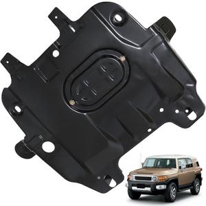 FZJDSD Rear Engine Skid Plate Compatible with Toyota FJ Cruiser 4Runner Compatible with Lexus GX460 2010-2024 Models Premium Underbody Shield & Pro Cover Replaces 51450-60050 5145060050