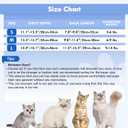SAWMONG Cat Surgery Recovery Suit,Breathable Cat Onesie After Surgery Spay Surgical,E-Collar Alternative Non-Lick Pet Body Suit Blue M