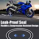 Fuel Pump Tank O-Ring Seal Replace 19B-24486-01-00, Fuel Tank Sealer Pump Gasket Fit for Yamaha YZF-R6 YZF-R1 FZ6 FZ6R FZ8 FZ1