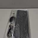 Wireless Keyboard and Mouse Combo, RGB Backlit, Rechargeable & Light Up Letters, Full-Size, Soft Typing, Sleep Mode, 2.4GHz Quiet Keyboard Set for Mac, Windows, Laptop, PC, Trueque (Black)