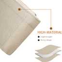 Soyizom Purse Organizer Insert Fits for Multi Pochette Accessories Bag Series perfectly,2 Packs in One Set Inserts Tote Bag Organizer Pouch Inside Add Zipper Pocket & Keychain,Beige