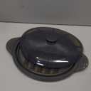 Microwave Steamer Cooker Collapsible Bowl-Silicone Steamer Cookware with Handle Lid for Vegetables Fish Prep Meal Food with Removable Rack BPA Free, Easy to Store, Freezer & Dishwasher Safe, Large (White)