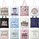 12 Pcs Administrative Professional Day Gift for Women Administrative Assistant Appreciation Gifts Tote Bags, Thank You Appreciation Gift for Office Receptionist Secretary