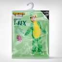 Spooktacular Creations Halloween Dinosaur Costume Kids, T.rex Costume Outfit with Egg for Toddler Child Dress Up Party (Green, M)