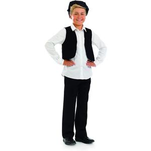 fun shack Victorian Waistcoat and Cap Kids, Z-Large