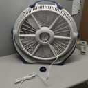 Lasko Wind Machine Fan, Air Circulator Fan with 3 Speeds, 20" Model 3300, Gray