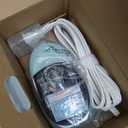 PIOMATIC Travel Iron Mini with Steam for Clothes with Dual Voltage, Portable Mini Ironing Machine with Non Stick Soleplate, Small Iron for Sewing, Quilting and Handcraft