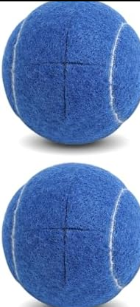Walker Tennis Balls Precut Tennis Balls for Walkers 3PCS Walkers Legs Universal Precut Glide Balls, Heavy Duty Long Lasting Felt Pad Glide Coverings for Furniture Legs and Floor Protection