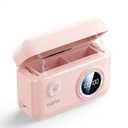 llano NP-W126S Dual Battery Fast Charger for Fujifilm XT30II X100VI X-M5 XS10 XT3 XT2 XT1 XT30 XT20 XT10 X100V XT200 XT100 X100F XA7 XE3 Xpro3 Xpro2 Xpro1 XE1 XE2 XE2S XM1 XA3 XA5 XA10 XH1, Pink