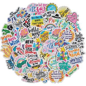 40Pcs Random Positive Affirmations Patches, Inspirational Phrases Iron on Patches for Clothes, Hats, Jeans, Backpacks, Etc