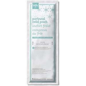 Medline MDS138055H Standard Postpartum Perineal Cold Pack for Pain Relief, 4.5" x 14.2" Pack of 4