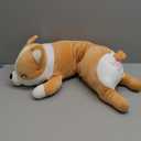 Long Plush Corgi Toy Cute Soft Stuffed Animal Corgi Dog Doll Kids Plush Toy Pillow Gift for Kids and Girls(Yellow, 60cm/23.6in)