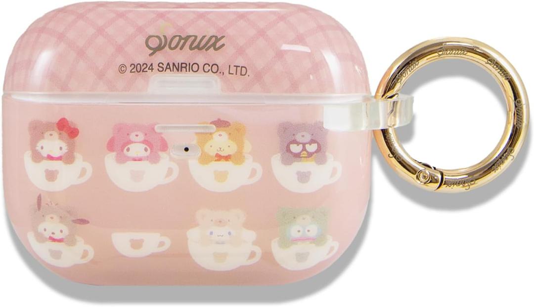 Sonix x Sanrio Cases for AirPods Pro (1st Gen) - Hard Cover, Protective Case for Apple AirPods Pro Gen 1 | HK & Friends Latte Bears