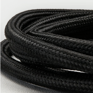 Alex Tech 25ft - 1/2 inch Cord Protector Wire Loom Tubing Cable Sleeve Split Sleeving For USB Cable Power Cord Audio Video Cable – Protect Cat From Chewing Cords - Black