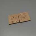 2 x Farmhouse Christmas Ceramic Ornaments - Holy Cow, Goat, Chicken Farmhouse Animals Decoration Hanging Tree - Merry Xmas On The Farm Ornament