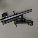 LISEN for iPad Holder Car Mount Road Trip Essentials Activities for Kids Gifts, Car Accessories for Women Interior, 3 in 1 Tablet Holder Backseat Camping Car Organizer Back Seat Headrest iPad Mount (Black)