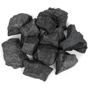 1.1lb Bulk Raw Shungite Rough Crystal- Natural Shungite Stone Raw Stones Crystal for Tumbling, Fountain Rocks, Decoration, Polishing, Wire Wrapping, Wicca & Reiki Crystal Healing