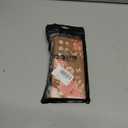 for Samsung Galaxy S24 Case, Cute Flower Floral Butterfly Design for Women Girls Soft TPU Protective Phone Case Slim Fit Shockproof Phone Cover - Brown Rose