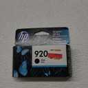 HP Original 920 Black Ink Cartridge | Works with OfficeJet 6000, 6500, 7000, 7500 Series | CD971AN