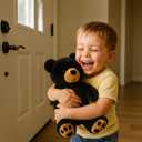 WEIGEDU Black Teddy Bear Stuffed Animals Plush Toys, Stuffed Black Bear, Teddy Bear Plush Toys for Boy Girl Kids Birthday