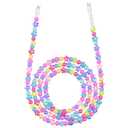 VOFUOE USB C Cable for iPhone 17 Charging Cable Star Beads Charging Cord Extra Long 6.6FT Fast Charging USB C to Type C for Girls Women for iPhone 16/15, for Galaxy S25, for iPad A16-Colorful