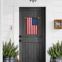 4 x Wall Scroll Wood Dowel Flag Rod Hanging Hanger Tapestry Stand Display Home Kitchen Decor Poster Accessory Banner Display Pole Garden Classroom Stakes Campsite RV Grandma House Front Door Sign Gifts