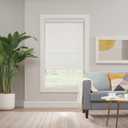 Eclipse Solar Modern Cordless Light Filtering Privacy Window Roller Shade for Bedroom or Living Room (1 Pack), 35 in x 72 in, Snow