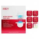 HKY Cooling Instant Soothing Facial Mask - Skin care Redness Relieving Deep Hydrating Pore Tightening with Zinc PCA, Botanical Peony, CoQ10, For Repair Skin Barrier(1 Box 12 Count)