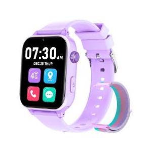 Xipax Kids Smartwatch for Boys Girls with GPS Tracker 4G LTE Calling & RealTime Location Tracking, Kids Watch with Video Chat, Camera, Games, SOS Call Watch for Children Age 315 (Purple)