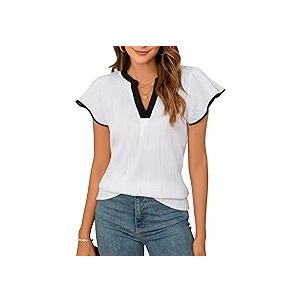 Blooming Jelly Womens Summer Tank Top Sleeveless Business Casual Outfits 2025 Basic Loose Dressy Work Shirt Size Large